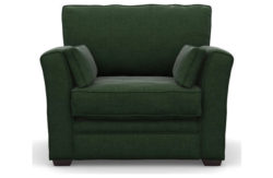 Heart of House Malton Fabric Cuddle Chair - Forest